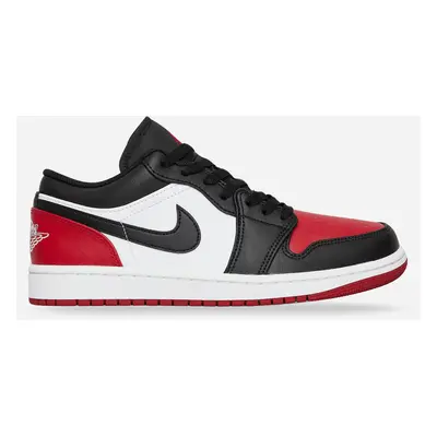 Air Jordan Low Sneakers White / Varsity Red / Black