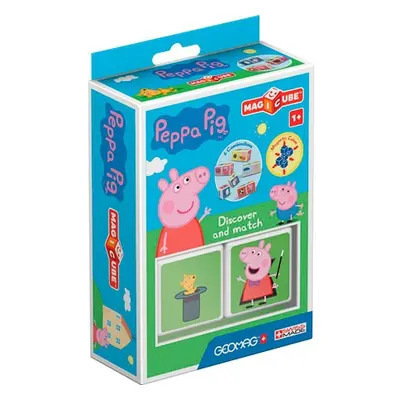 Geomag Magicube Peppa Pig Discover & Match