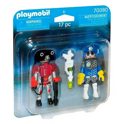 Playmobil Space Policeman & Robot - 70080