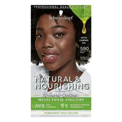 Schwarzkopf Natural & Nourishing Black 590 Hair color