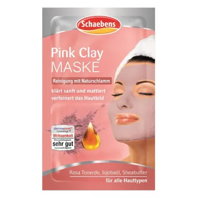 Schleich Schaebens Pink Clay mask 2x5ml