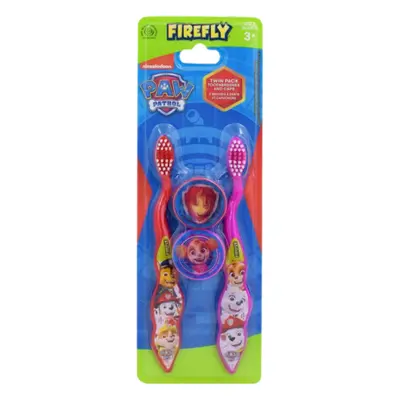 Firefly Paw Patrol Twin Pack Toothbrush Children