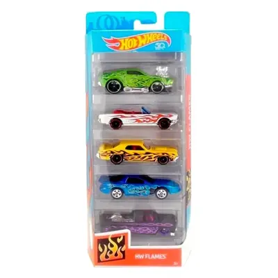 Hot Wheels 5-bil Gift Set - HW Flames