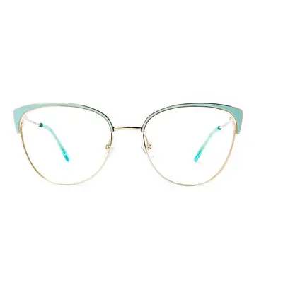 Etnia Barcelona Riga SKGD Women's Eyeglasses Gold Size (Frame Only) - Blue Light Block Available