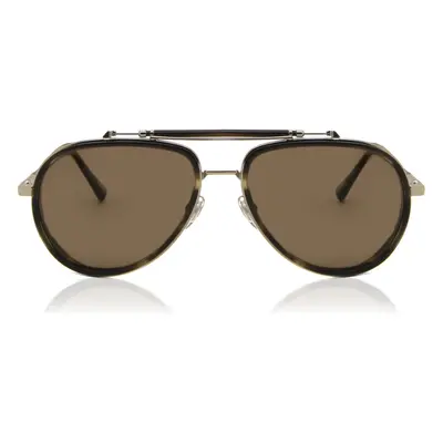 Chopard SCHF24 Polarized 7HLP Men's Sunglasses Brown Size