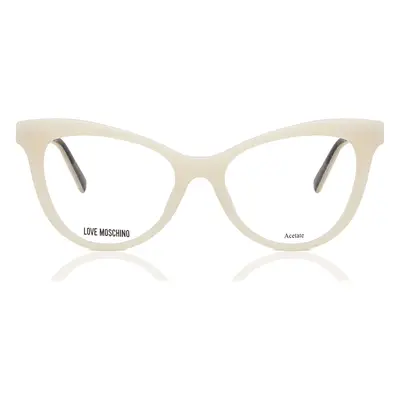 Moschino Love MOL576 Women's Eyeglasses Black Size (Frame Only) - Blue Light Block Available