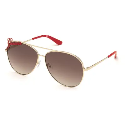 Guess GU7739 32F Women's Sunglasses Gold Size