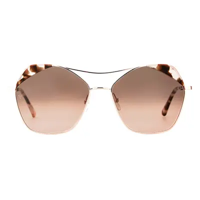 Etnia Barcelona Kalahari Sun HVPK Women's Sunglasses Gold Size