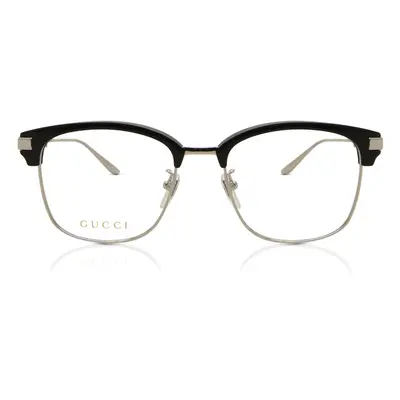 Gucci GG1439OK Asian Fit Men's Eyeglasses Black Size (Frame Only) - Blue Light Block Available