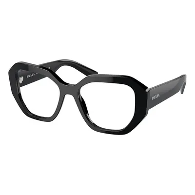 Prada PR A07V 1AB1O1 Women's Eyeglasses Black Size (Frame Only) - Blue Light Block Available