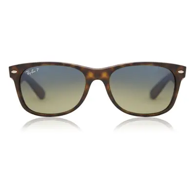 Ray-Ban RB2132 New Wayfarer Matte Polarized 894/76 Men's Sunglasses Tortoiseshell Size