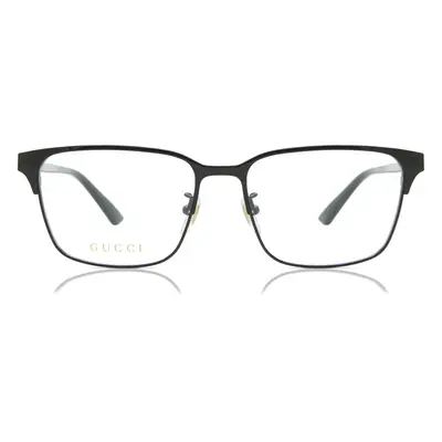 Gucci GG0756OA Asian Fit Men's Eyeglasses Black Size (Frame Only) - Blue Light Block Available