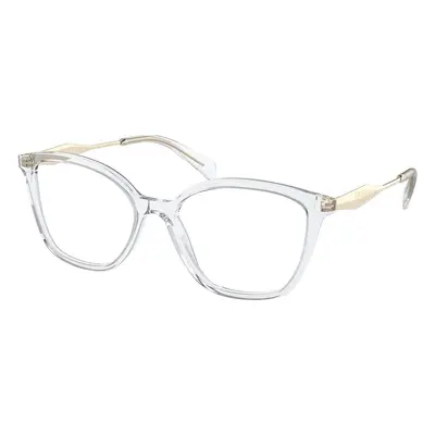 Prada PR 02ZV 2AZ1O1 Women's Eyeglasses Clear Size (Frame Only) - Blue Light Block Available