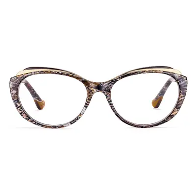 Etnia Barcelona La Garde GDBK Women's Eyeglasses Black Size (Frame Only) - Blue Light Block Avai