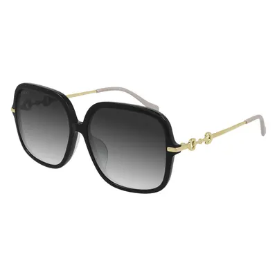 Gucci GG0884SA Asian Fit Women's Sunglasses Black Size