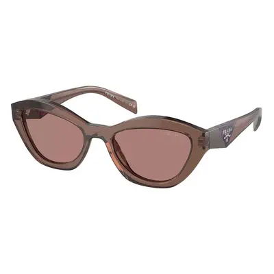 Prada PR A02SF Asian Fit 17O60B Women's Sunglasses Brown Size