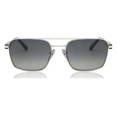 Prada PR 67ZS Polarized 1BC5W1 Men's Sunglasses Silver Size