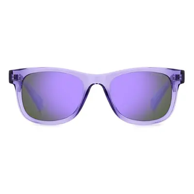 Polaroid PLD 8009/N/NEW Kids Polarized 789/MF Kids' Sunglasses Purple Size