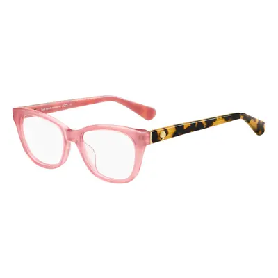 Kate Spade Carolan 35J Women's Eyeglasses Pink Size (Frame Only) - Blue Light Block Available