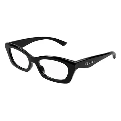 Alexander McQueen AM0474O Women's Eyeglasses Black Size (Frame Only) - Blue Light Block Availabl