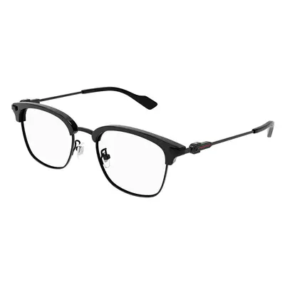 Gucci GG1606OK Asian Fit Men's Eyeglasses Black Size (Frame Only) - Blue Light Block Available