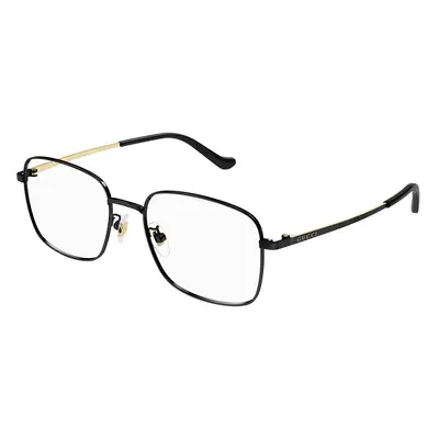 Gucci GG1355OA Asian Fit Men's Eyeglasses Black Size (Frame Only) - Blue Light Block Available