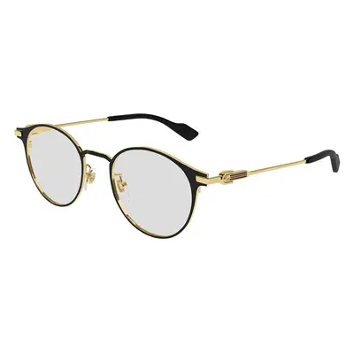 Gucci GG1739OK Asian Fit Men's Eyeglasses Black Size (Frame Only) - Blue Light Block Available