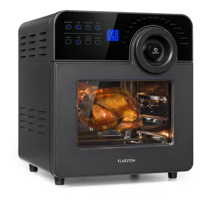Klarstein AeroVital Cube Chef Hot Air Fryer W litres programmes top and bottom heat