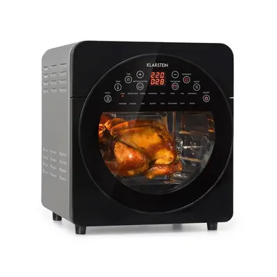 Klarstein AeroVital easy touch Hot Air Fryer 1700W 14l Programmes Black