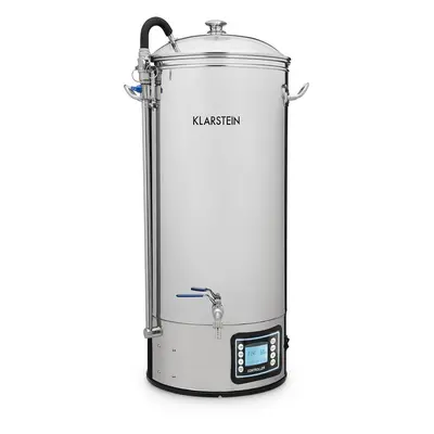 Klarstein Mundschenk Mash Kettle Beer Brewer 3000W 50l Stainless Steel