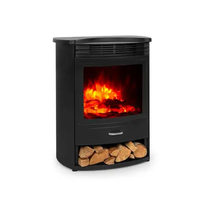 Klarstein Bormio Electric Fireplace 950/1900W Thermostat Weekly Timer