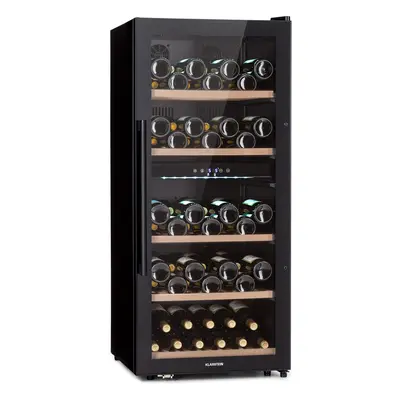Klarstein Barossa Duo wine fridge bottles litres zones