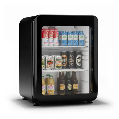 Klarstein Audrey Evo drinks refrigerator | retro design | glass door | L | EEC C