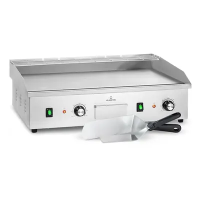 Klarstein Grill Mile Electric Grill Plancha x W Grill Plate Stainless Steel