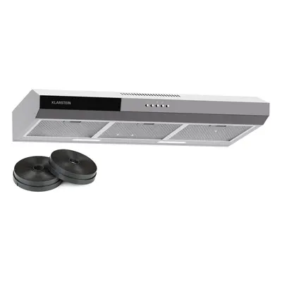 Klarstein Contempo under-counter extractor hood cm m³/h LED stainless steel acrylic