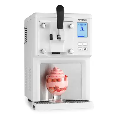 Klarstein Sweet Sundae Ice Cream Machine Compressor 1.5l Stainless Steel White