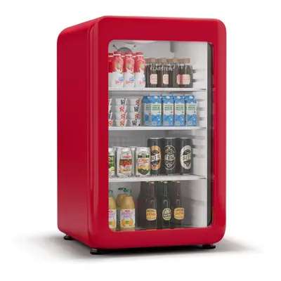 Klarstein Audrey Evo drinks refrigerator | retro design | glass door | L | EEC C