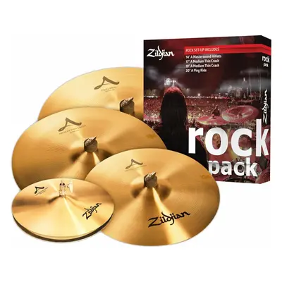 Zildjian A0801R A Rock Pack 14/17/19/20 Cymbal Set