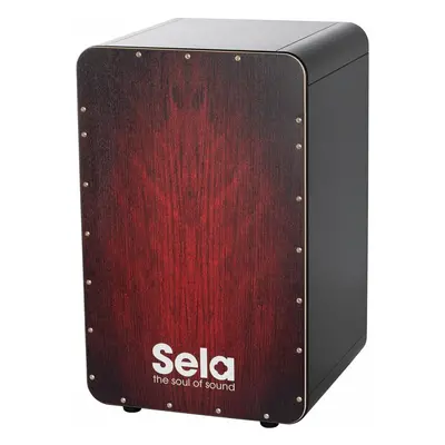 Sela SE CaSela Black/Red Dragon Wood-Cajon