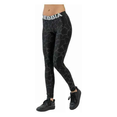 Nebbia Nature Inspired Squat Proof Leggings Black Fitness Trousers