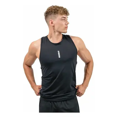 Nebbia Active Tank Top Dynamic Black Fitness T-Shirt