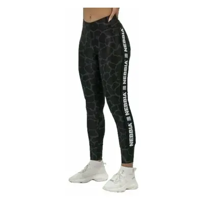 Nebbia Nature Inspired High Waist Leggings Black Fitness Trousers