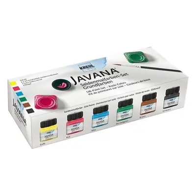 Kreul Javana Set of Silk Paints Basic Colours x ml