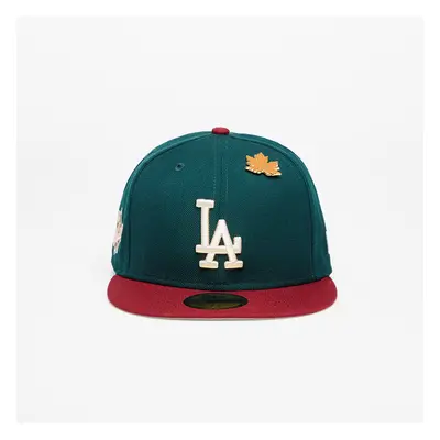 Cap New Era Los Angeles Dodgers Ws Contrast 59Fifty Fitted Cap New Olive/ Optic White