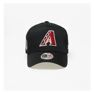 Cap New Era Arizona Diamondbacks World Series Patch 9FORTY E-Frame Adjustable Cap Black/ Kelly G