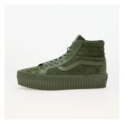 Sneakers Vans Sk8-Hi Reissue Platform LX Suede/Leather Army UK