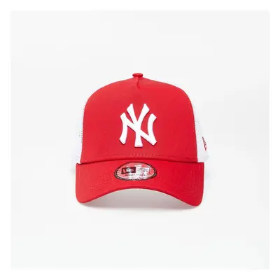 Cap New Era Cap Clean Trucker New York Yankees Scarlet/ White