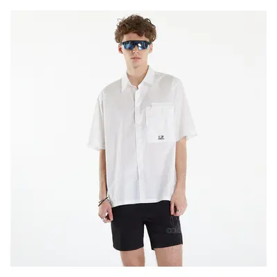 Shirt C.P. Company Short Sleeve Shirt Gauze White