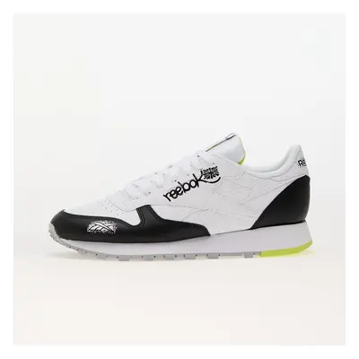 Sneakers Reebok Classic Leather Core Black/ Ftw White/ Acid Yellow UK