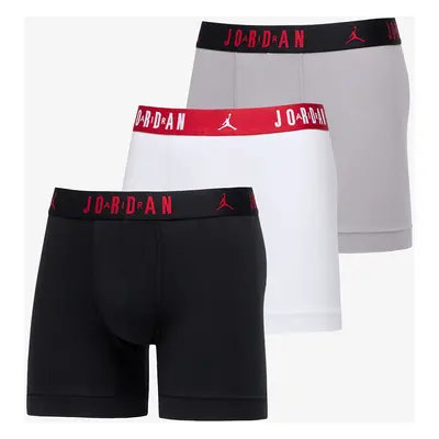 Jordan Flight Cotton Core 3-Pack Boxer Brief Black/ White